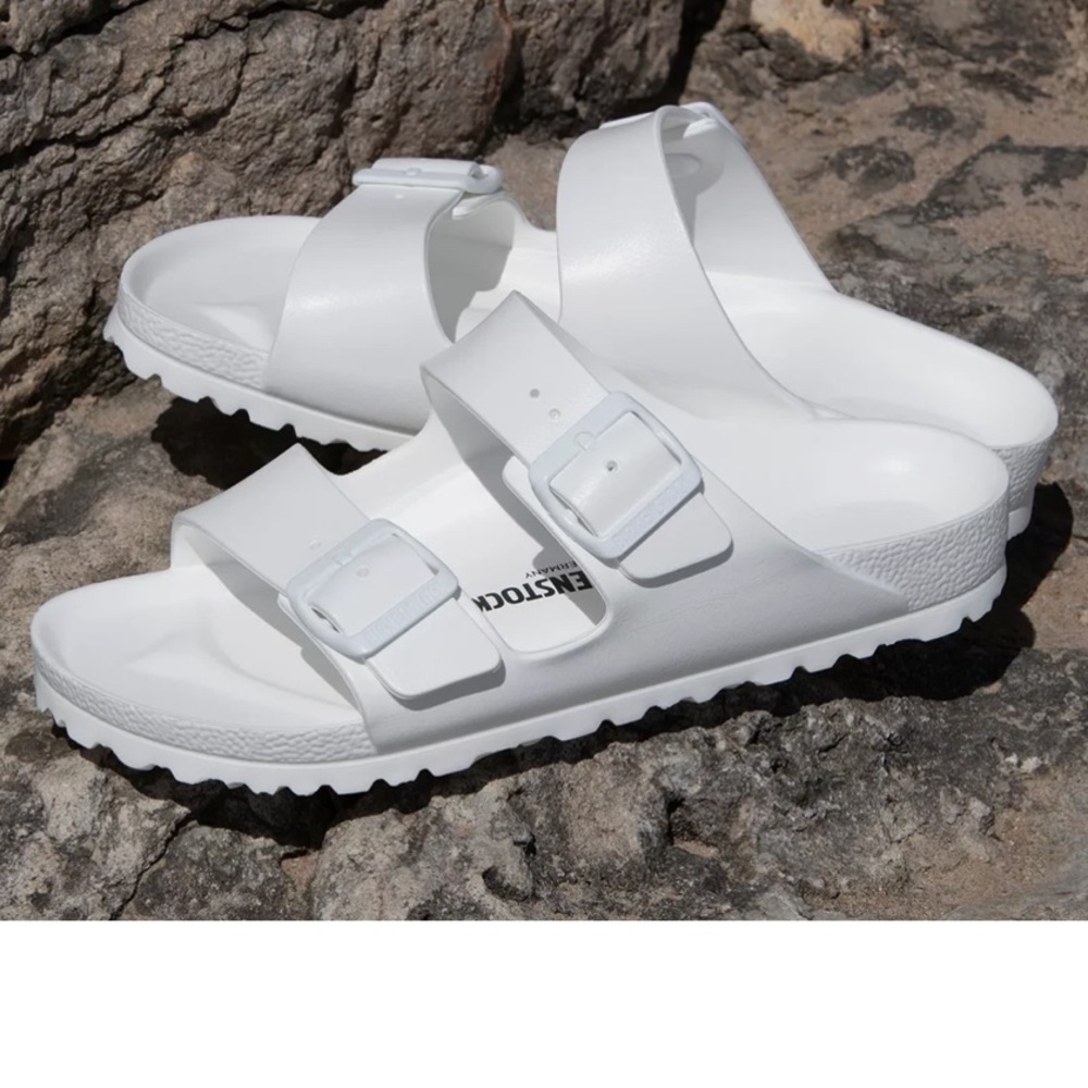 Birkenstock White Sandals